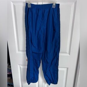 Adidas Men's Royal Blue Joggers size small with pockets and elastic waistband